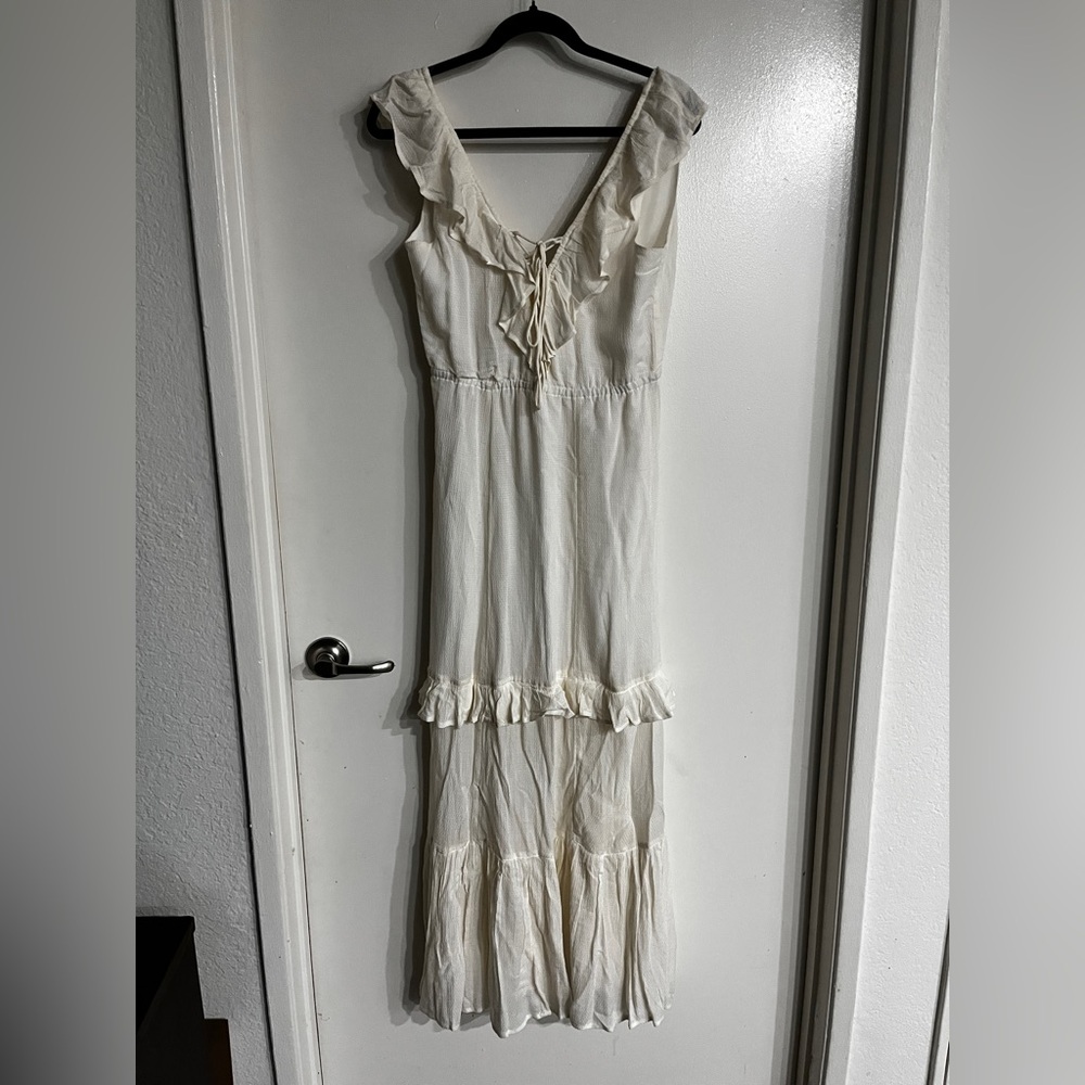 Billabong ruffle tier maxi dress - Picture 3 of 7